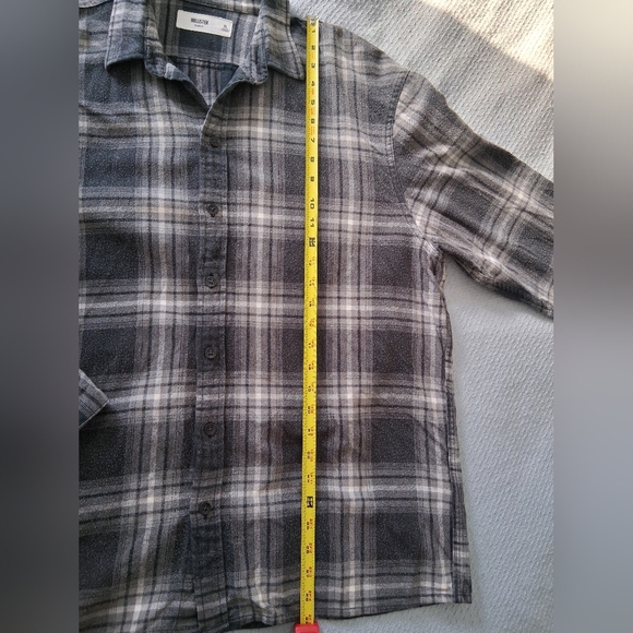 Hollister 100% Cotton Smokey Grey Flannel - Picture 9 of 12
